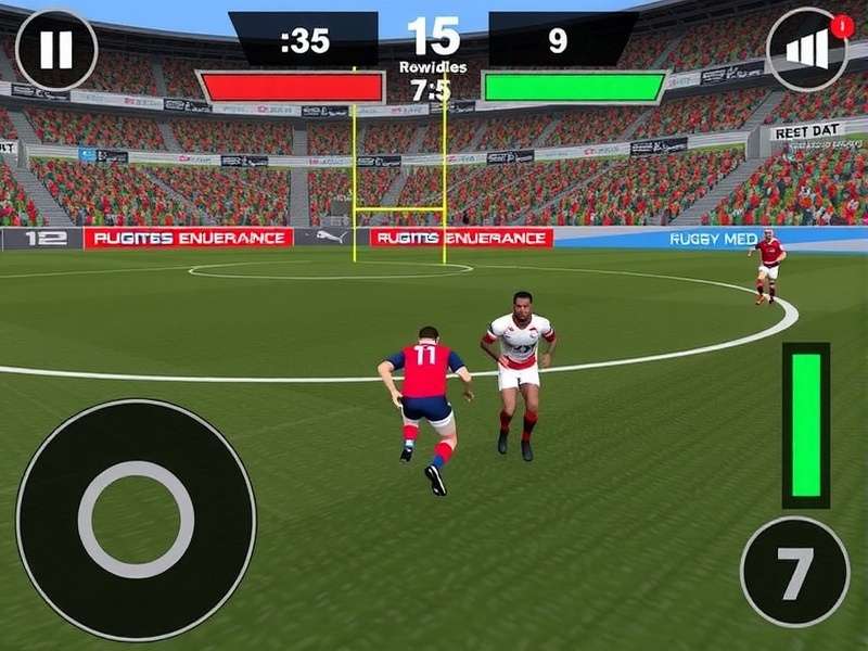 Rugby Endurance Test Gameplay Screenshot